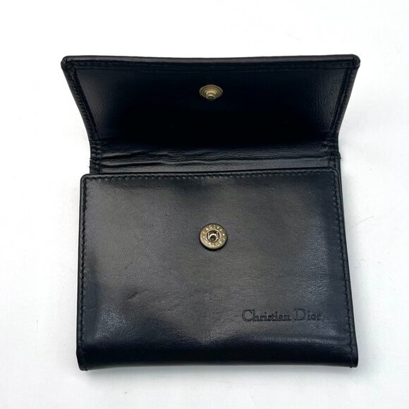 Vintage Christian Dior Calfskin Leather Key Holder Wallet Spain - Picture 4 of 12